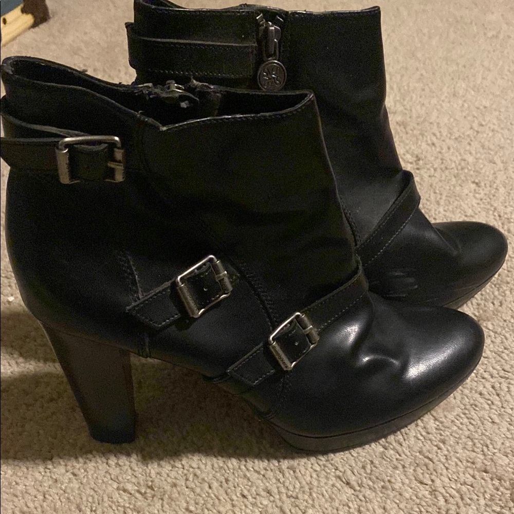 Vera wang Black Ankle Boots